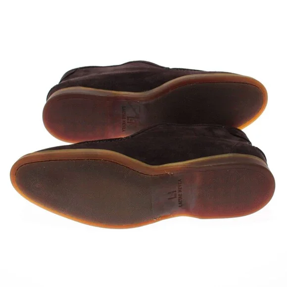 Di Bianco NWB Fidenza Suede Chukka Half Boots Size 42.5 (US 9.5) in Solid Brown